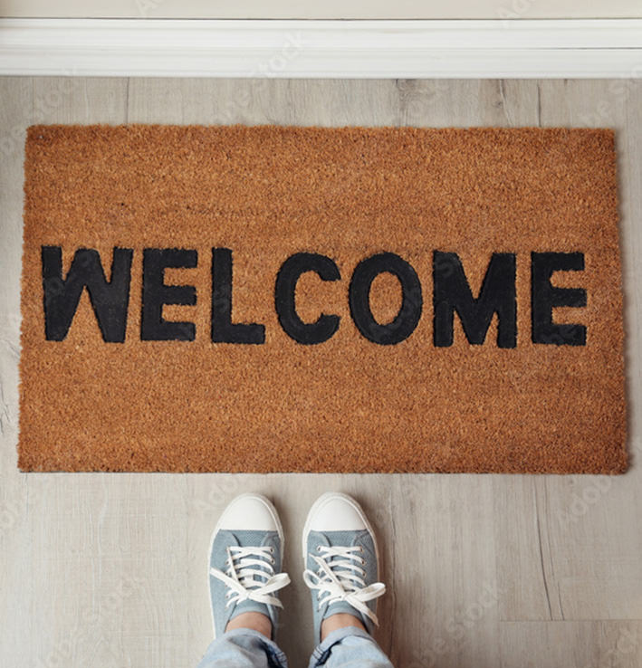 Welcome mat image