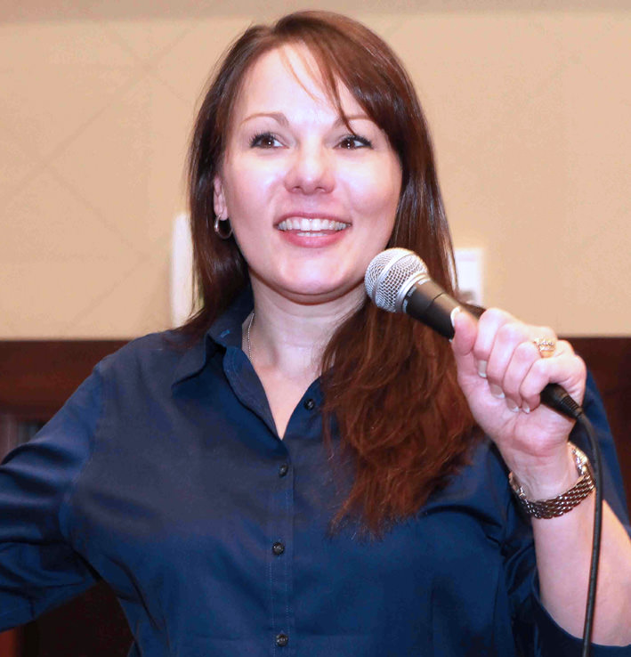 Linda Deppa Speaking at a Conference image