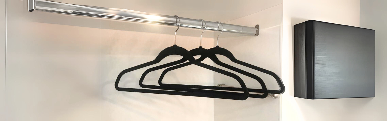 Favorite Organizing Things: Velvet Skinny Hangers | Uncluttered